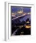 Yeni Mosque and the Galata Bridge, Istanbul, Turkey-Ali Kabas-Framed Photographic Print