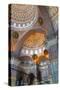 Yeni Mosque, Eminonu and Bazaar District, Istanbul, Turkey, Europe-Richard Cummins-Stretched Canvas