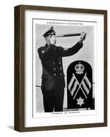 Yeoman of Signals, 1937-WA & AC Churchman-Framed Giclee Print