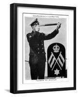 Yeoman of Signals, 1937-WA & AC Churchman-Framed Giclee Print