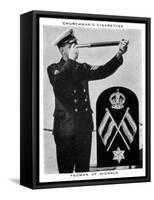 Yeoman of Signals, 1937-WA & AC Churchman-Framed Stretched Canvas