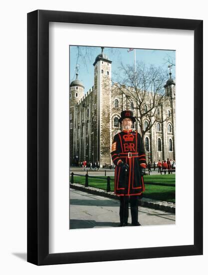 Yeoman Warder of the Tower of London-Associated Newspapers-Framed Photo