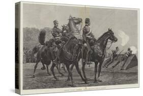 Yeomanry Cavalry Competition for the Loyd-Lindsay Cup at Wimbledon-Richard Caton Woodville II-Stretched Canvas