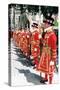 Yeomen of the Guard at the Tower of London-Associated Newspapers-Stretched Canvas