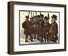 Yeomen Warders of the Tower of London-null-Framed Giclee Print