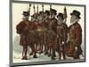 Yeomen Warders of the Tower of London-null-Mounted Giclee Print