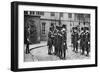 Yeomen Warders on Parade at the Tower of London, 1926-1927-null-Framed Giclee Print