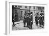 Yeomen Warders on Parade at the Tower of London, 1926-1927-null-Framed Giclee Print