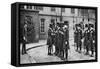 Yeomen Warders on Parade at the Tower of London, 1926-1927-null-Framed Stretched Canvas