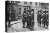 Yeomen Warders on Parade at the Tower of London, 1926-1927-null-Stretched Canvas