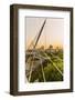 Yeouido, the Saetgang Ecological Park, a Wild Wetland among the Skyscrapers, the Saetgang Bridge (F-Massimo Borchi-Framed Photographic Print