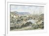 Yerba Buena Cove, San Fran.-Stanton Manolakas-Framed Giclee Print