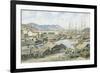 Yerba Buena Cove, San Fran.-Stanton Manolakas-Framed Giclee Print