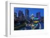 Yerba Buena Gardens at Dusk in San Francisco, California, Usa-Chuck Haney-Framed Photographic Print