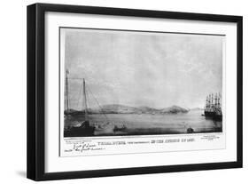 Yerba Buena (Now San Francisc), California, 1837-Graham Baker-Framed Giclee Print