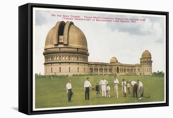 Yerkes Observatory, Lake Geneva-null-Framed Stretched Canvas