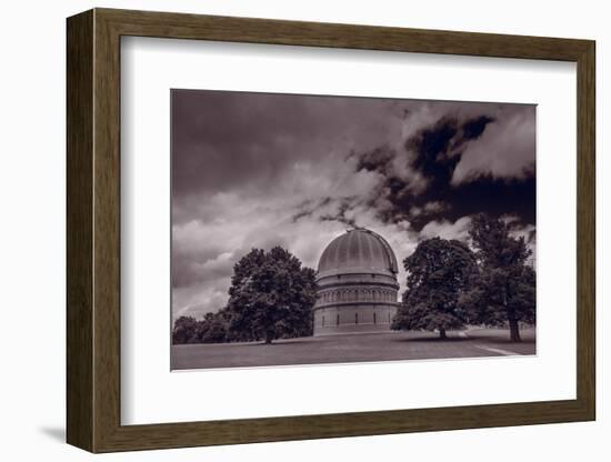 Yerkes Observatory Wisconsin BW-Steve Gadomski-Framed Photographic Print