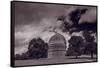 Yerkes Observatory Wisconsin BW-Steve Gadomski-Framed Stretched Canvas