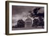 Yerkes Observatory Wisconsin BW-Steve Gadomski-Framed Photographic Print