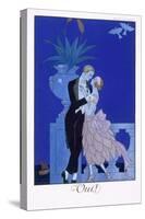 Yes! 1921-Georges Barbier-Stretched Canvas