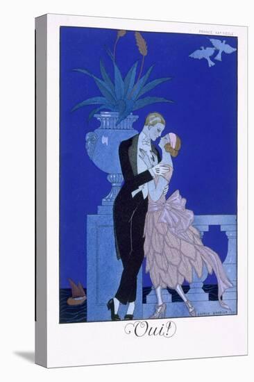 Yes! 1921-Georges Barbier-Stretched Canvas