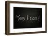 Yes I Can-airdone-Framed Photographic Print