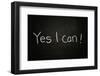 Yes I Can-airdone-Framed Photographic Print