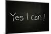 Yes I Can-airdone-Mounted Photographic Print