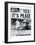 Yes! It's Peace!-null-Framed Photographic Print