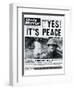 Yes! It's Peace!-null-Framed Premium Photographic Print