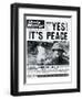 Yes! It's Peace!-null-Framed Photographic Print