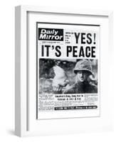 Yes! It's Peace!-null-Framed Photographic Print