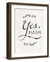 Yes Maam v2-Sue Schlabach-Framed Art Print