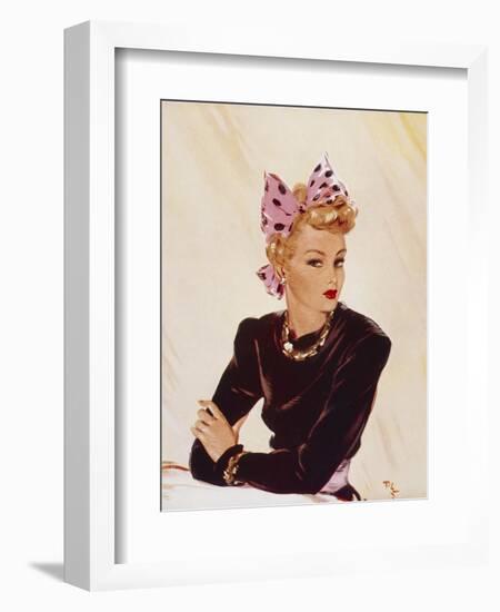 Yes or No?-David Wright-Framed Art Print