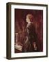 'Yes or No?'-John Everett Millais-Framed Giclee Print