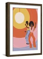 Yes Sir I Can Boogie-Gigi Rosado-Framed Giclee Print