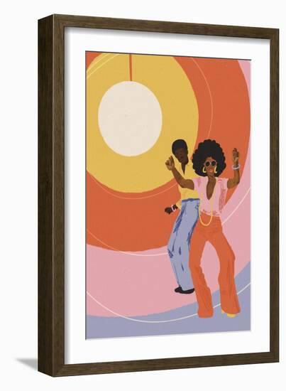 Yes Sir I Can Boogie-Gigi Rosado-Framed Giclee Print