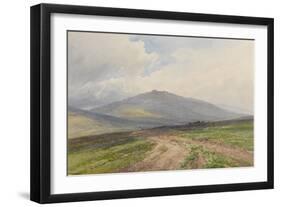 Yes Tor Near Okehampton, Dartmoor , C.1895-96-Frederick John Widgery-Framed Giclee Print