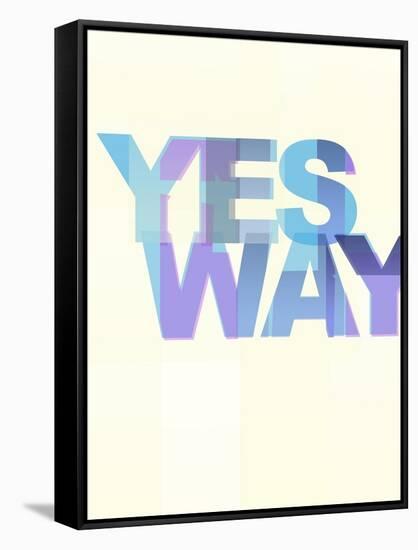 Yes Way-Philip Sheffield-Framed Stretched Canvas