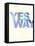 Yes Way-Philip Sheffield-Framed Stretched Canvas