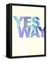 Yes Way-Philip Sheffield-Framed Stretched Canvas