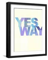 Yes Way-Philip Sheffield-Framed Giclee Print