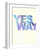 Yes Way-Philip Sheffield-Framed Giclee Print