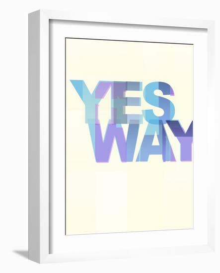 Yes Way-Philip Sheffield-Framed Giclee Print