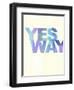 Yes Way-Philip Sheffield-Framed Giclee Print