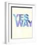 Yes Way-Philip Sheffield-Framed Giclee Print