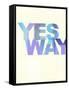 Yes Way-Philip Sheffield-Framed Stretched Canvas