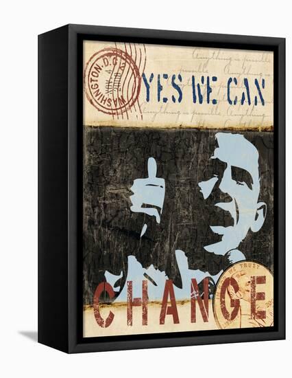 Yes We Can-Benny Diaz-Framed Stretched Canvas