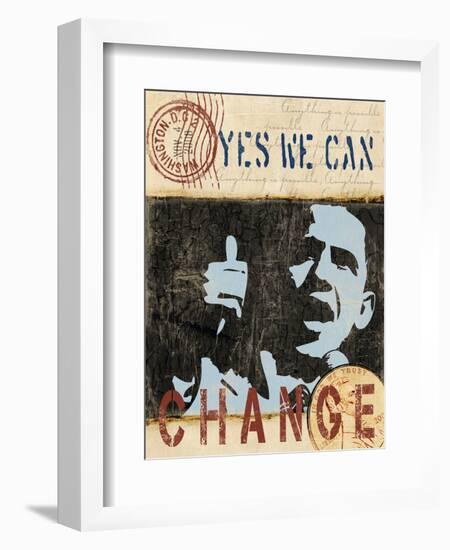 Yes We Can-Benny Diaz-Framed Art Print