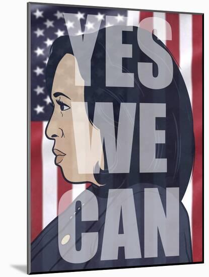 Yes We Can-Marcus Prime-Mounted Art Print